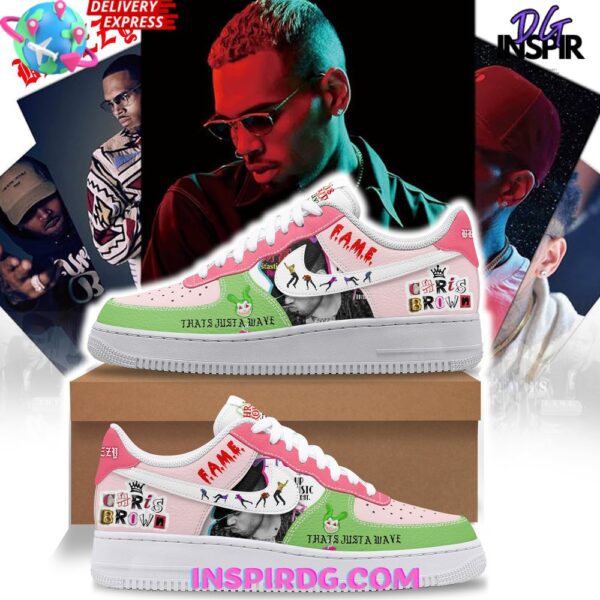 Tubopro Chris Brown Air Low-Top Sneakers Shoes For Men And Women