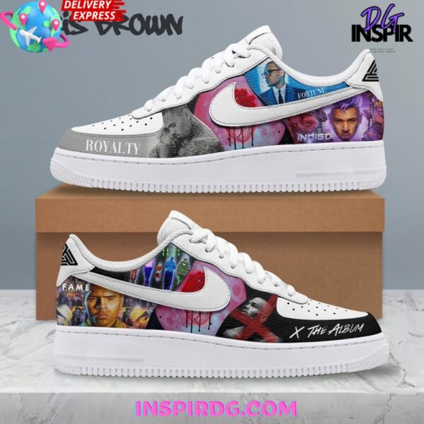 Tubopro Chris Brown Air Low-Top Sneakers Shoes For Men And Women