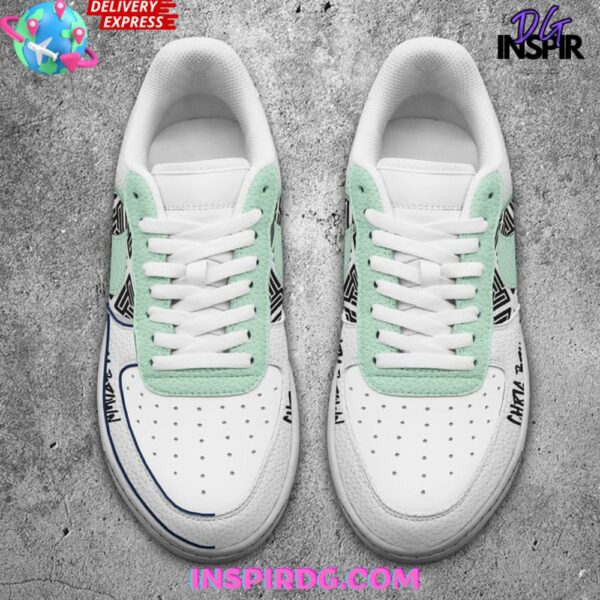 Tubopro Chris Brown Air Low-Top Sneakers Shoes For Men And Women - Image 4