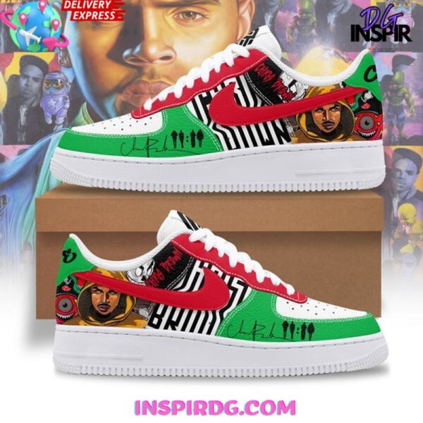 Tubopro Chris Brown Air Low-Top Sneakers Shoes For Men And Women