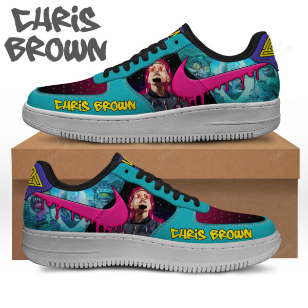 Tubopro Chris Brown Air Low-Top Sneakers Shoes For Men And Women