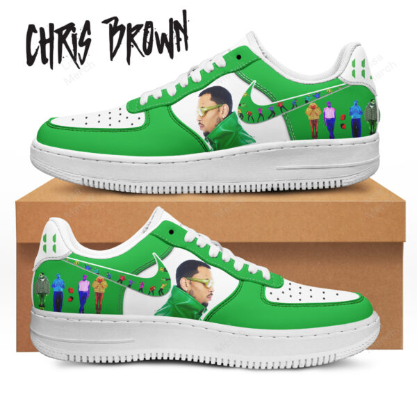 Tubopro Chris Brown Air Low-Top Sneakers Shoes For Men And Women
