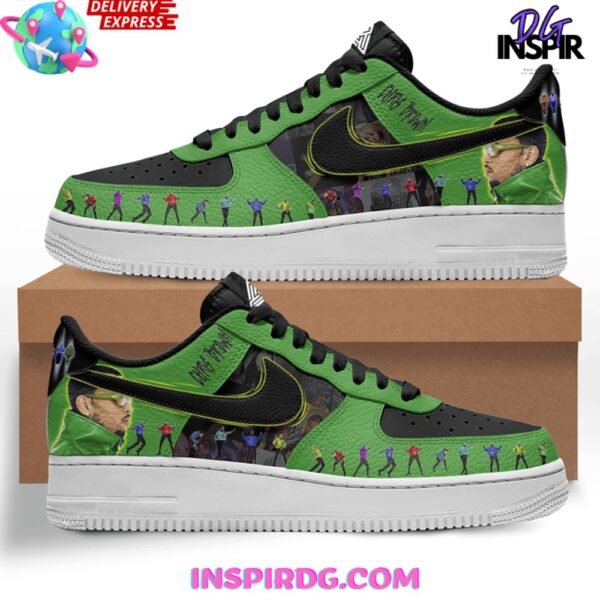 Tubopro Chris Brown Air Low-Top Sneakers Shoes For Men And Women - Image 2