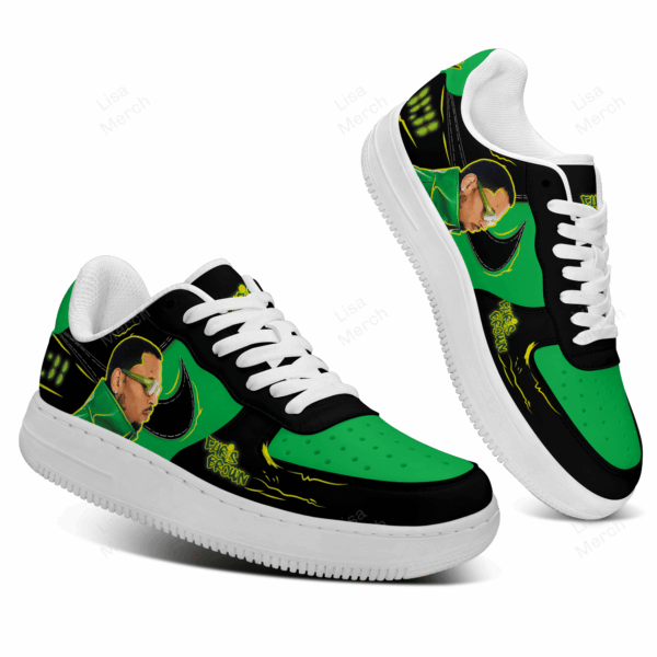 Tubopro Chris Brown Air Low-Top Sneakers Shoes For Men And Women - Image 3