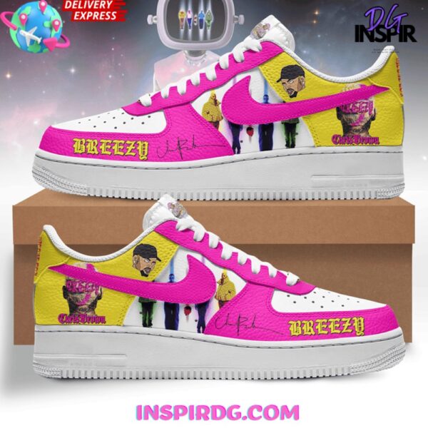 Tubopro Chris Brown Air Low-Top Sneakers Shoes For Men And Women