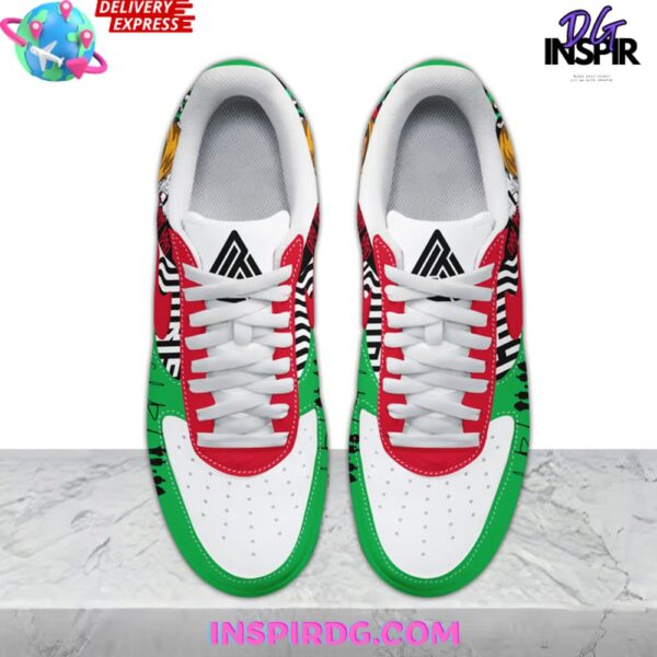 Tubopro Chris Brown Air Low-Top Sneakers Shoes For Men And Women - Image 4