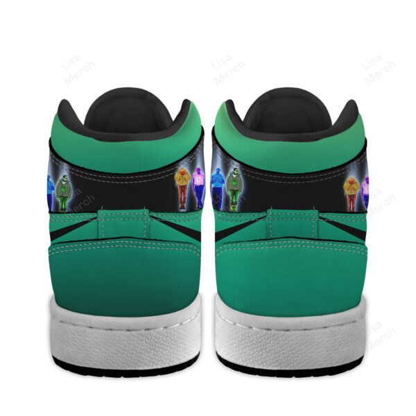 Tubopro Chris Brown AJ1 High Sneakers Shoes For Men And Women - Image 5