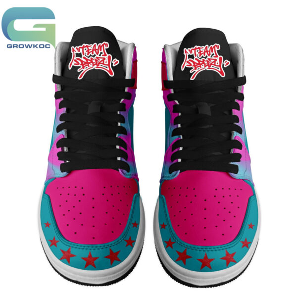 Tubopro Chris Brown AJ1 High Sneakers Shoes For Men And Women - Image 2