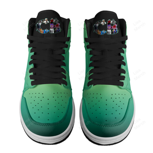 Tubopro Chris Brown AJ1 High Sneakers Shoes For Men And Women - Image 4