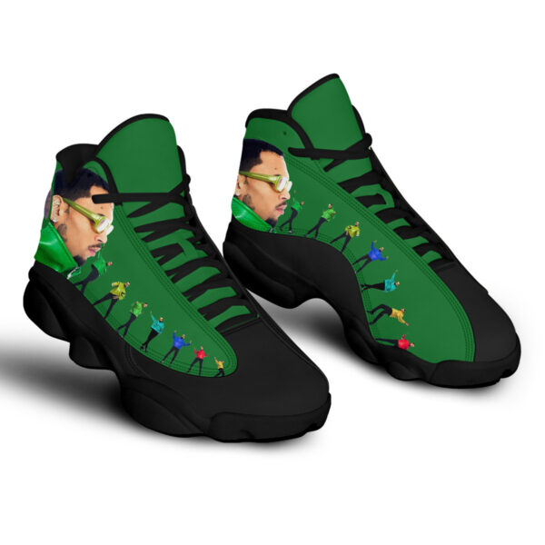 Tubopro Chris Brown AJ13 Sneakers Shoes For Men And Women - Image 3