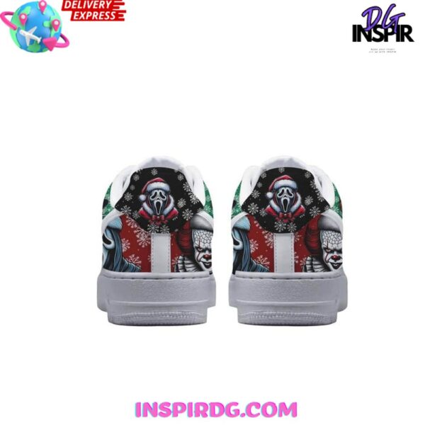 Tubopro Christmas Killer Characters Air Low-Top Sneakers Shoes For Men And Women - Image 3