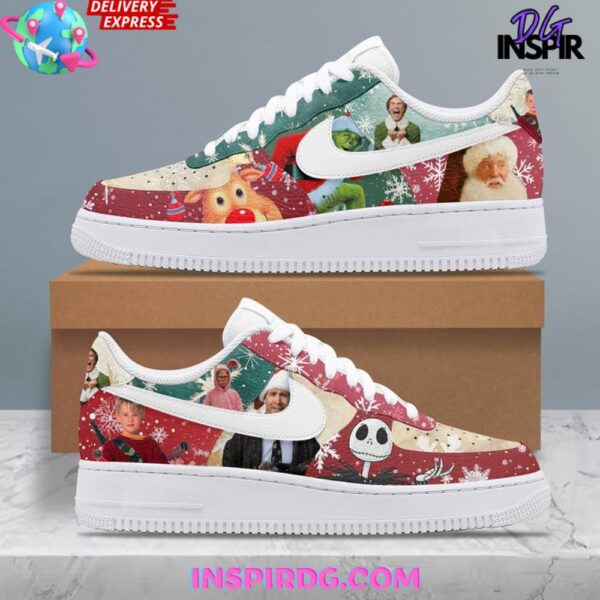 Tubopro Christmas Movie Air Low-Top Sneakers Shoes For Men And Women - Image 2