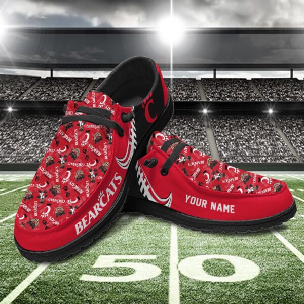 Tubopro Cincinnati Bearcats Hey Dude Shoes For Men And Women - Image 2