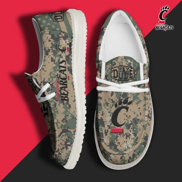 Tubopro Cincinnati Bearcats Personalized Hey Dude Shoes For Men And Women