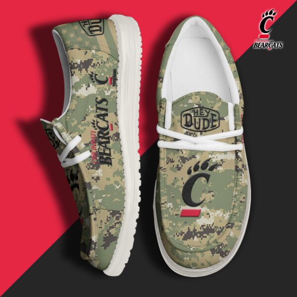 Tubopro Cincinnati Bearcats Personalized Hey Dude Shoes For Men And Women