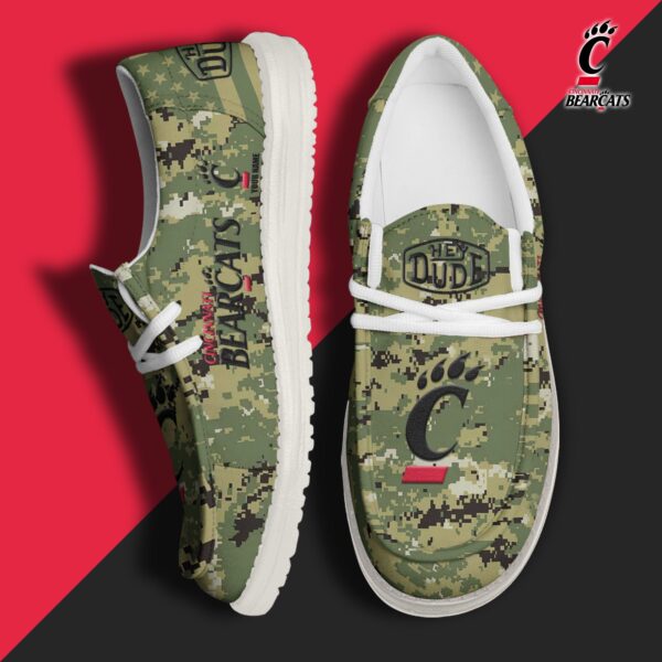 Tubopro Cincinnati Bearcats Personalized Hey Dude Shoes For Men And Women