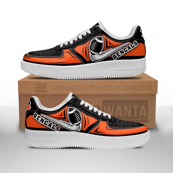 Tubopro Cincinnati Bengals Air Low-Top Sneakers Shoes For Men And Women