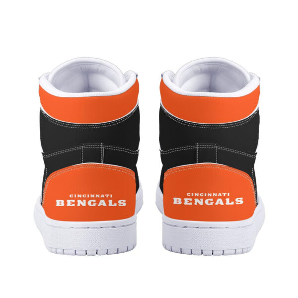 Tubopro Cincinnati Bengals AJ1 High Sneakers Shoes For Men And Women - Image 4