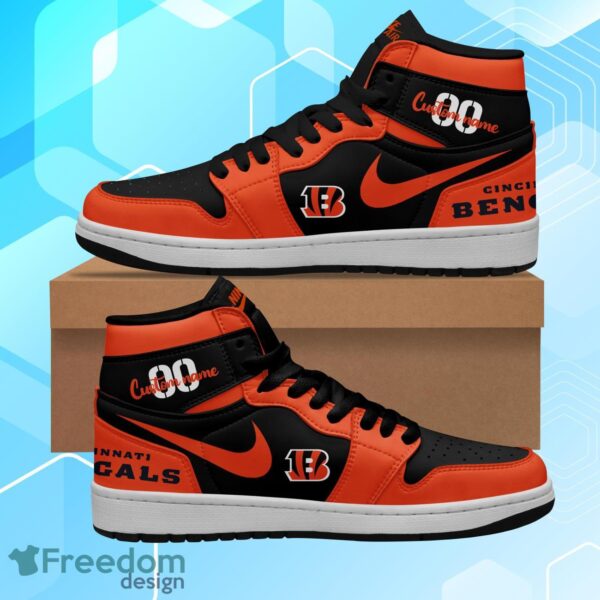 Tubopro Cincinnati Bengals AJ1 High Sneakers Shoes For Men And Women