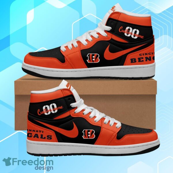 Tubopro Cincinnati Bengals AJ1 High Sneakers Shoes For Men And Women