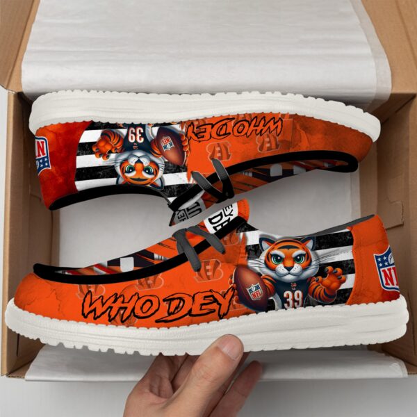Tubopro Cincinnati Bengals Personalized Hey Dude Shoes For Men And Women - Image 2