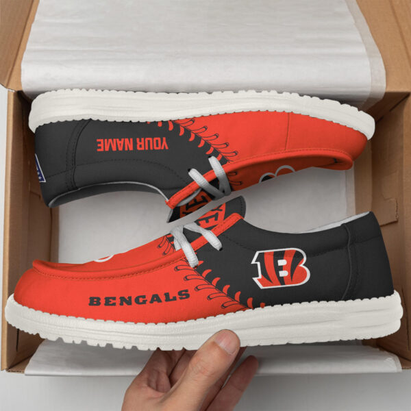 Tubopro Cincinnati Bengals Hey Dude Shoes For Men And Women - Image 3