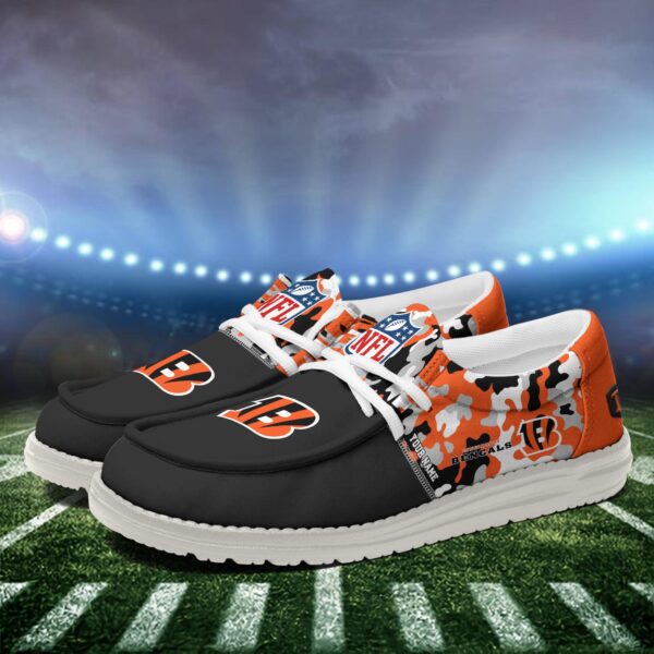 Tubopro Cincinnati Bengals Hey Dude Shoes For Men And Women - Image 4