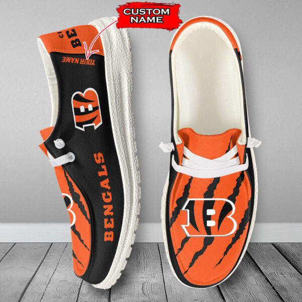 Tubopro Cincinnati Bengals Hey Dude Shoes For Men And Women - Image 6