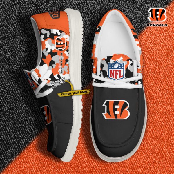 Tubopro Cincinnati Bengals Hey Dude Shoes For Men And Women - Image 2
