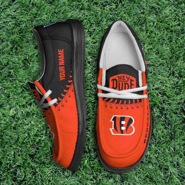Tubopro Cincinnati Bengals Hey Dude Shoes For Men And Women - Image 2