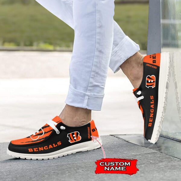 Tubopro Cincinnati Bengals Hey Dude Shoes For Men And Women - Image 5