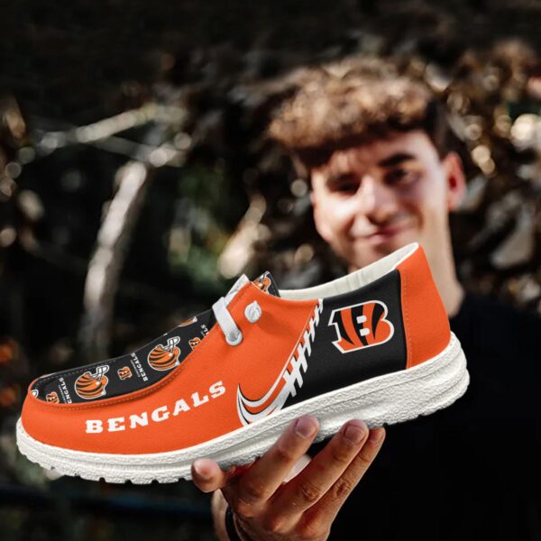Tubopro Cincinnati Bengals Hey Dude Shoes For Men And Women - Image 3