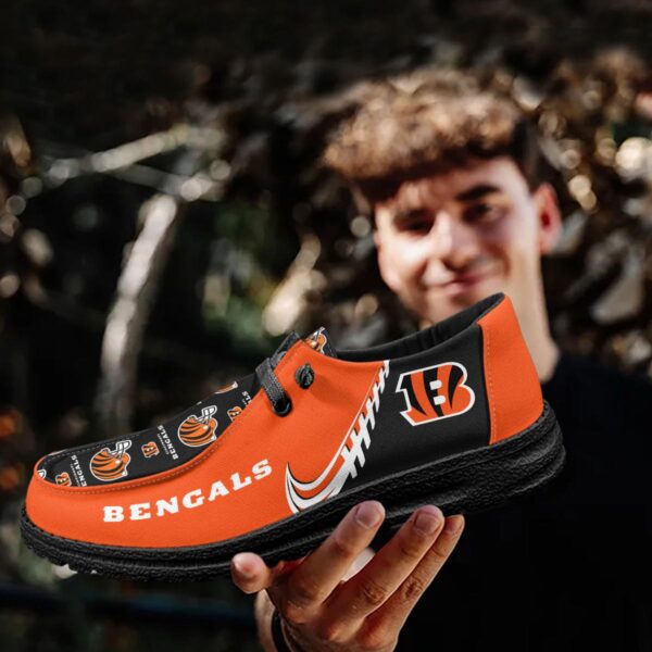 Tubopro Cincinnati Bengals Hey Dude Shoes For Men And Women - Image 4