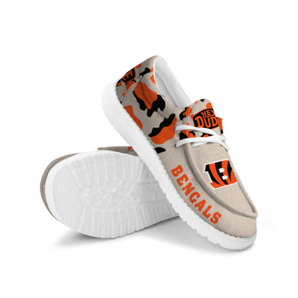 Tubopro Cincinnati Bengals Hey Dude Shoes For Men And Women - Image 3