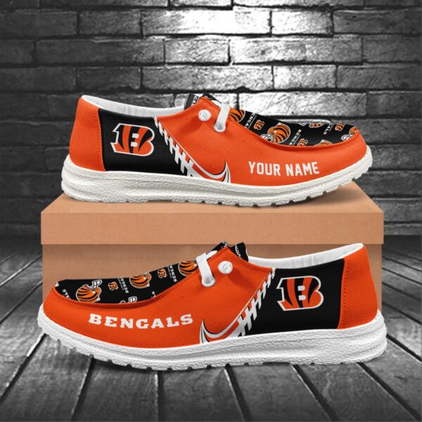 Tubopro Cincinnati Bengals Hey Dude Shoes For Men And Women - Image 5