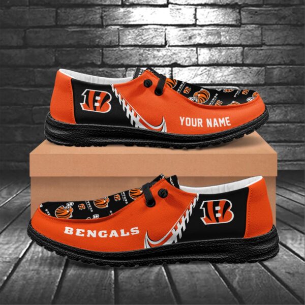 Tubopro Cincinnati Bengals Hey Dude Shoes For Men And Women - Image 6