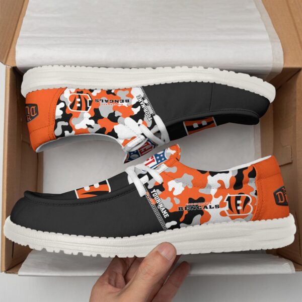 Tubopro Cincinnati Bengals Hey Dude Shoes For Men And Women - Image 3