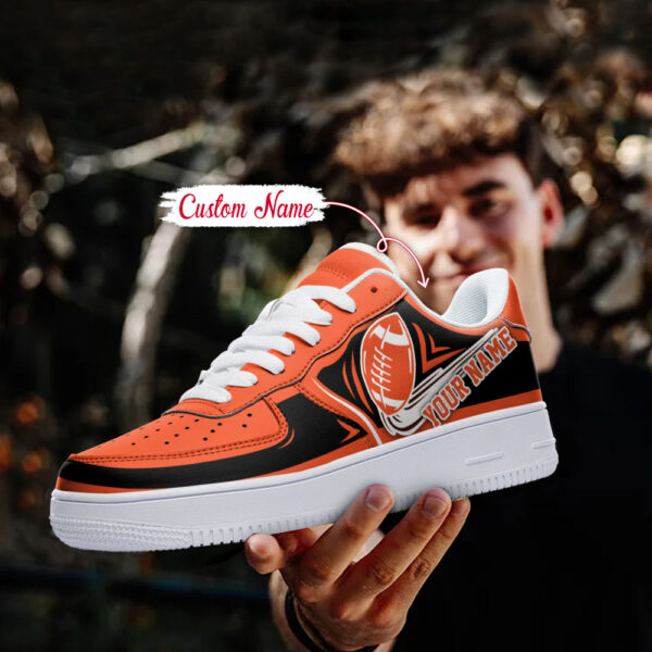 Tubopro Cincinnati Bengals NFL Air Low-Top Sneakers Shoes For Men And Women