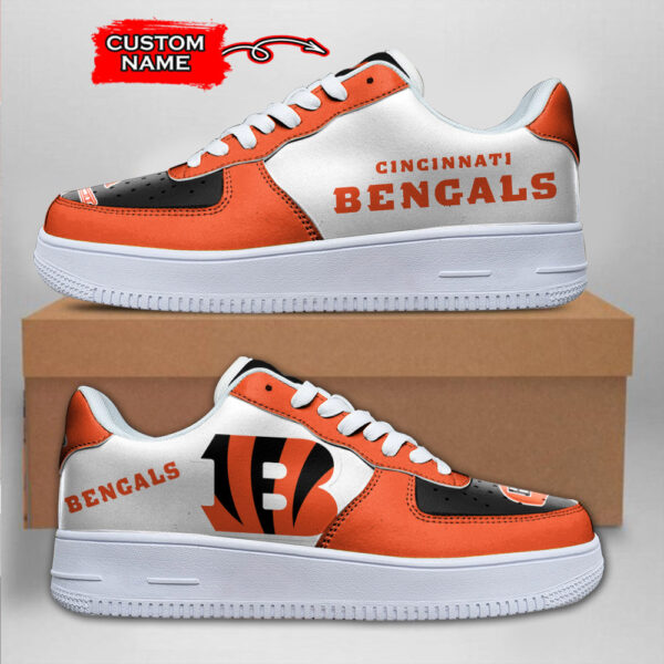 Tubopro Cincinnati Bengals NFL Air Low-Top Sneakers Shoes For Men And Women