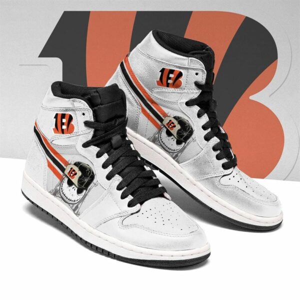 Tubopro Cincinnati Bengals NFL AJ1 High Sneakers Shoes For Men And Women