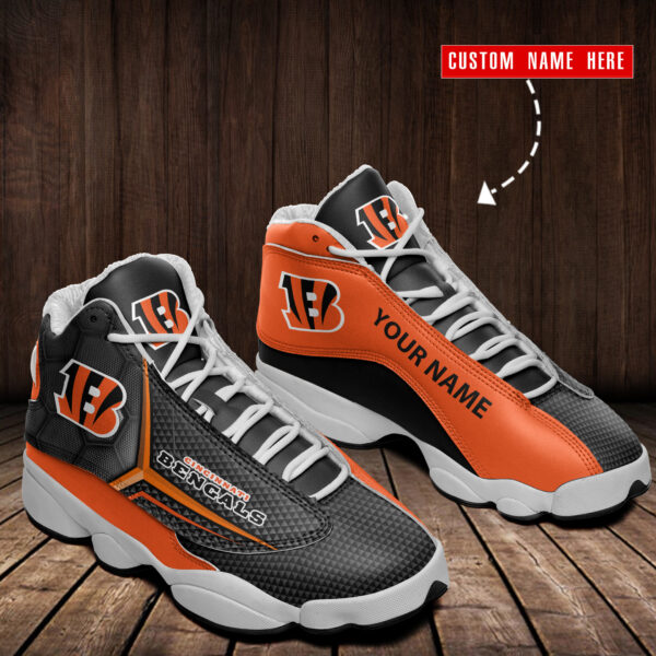 Tubopro Cincinnati Bengals NFL AJ13 Sneakers Shoes For Men And Women