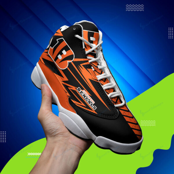 Tubopro Cincinnati Bengals NFL AJ13 Sneakers Shoes For Men And Women