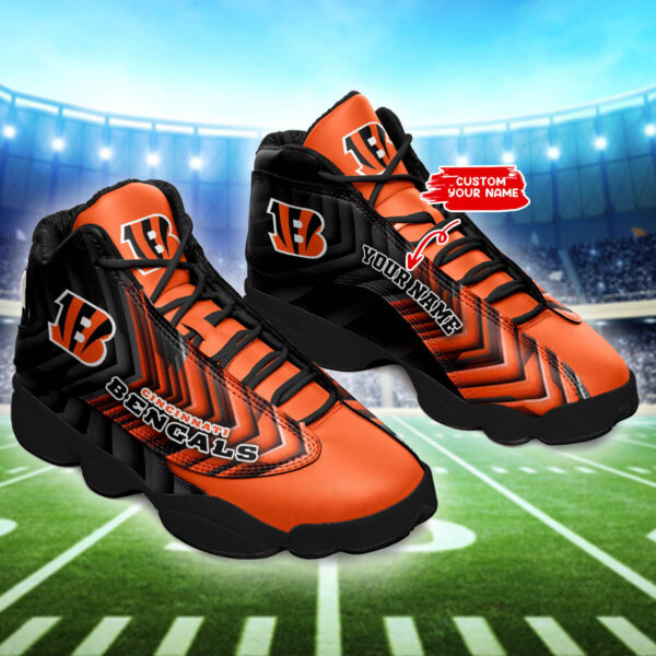 Tubopro Cincinnati Bengals NFL AJ13 Sneakers Shoes For Men And Women