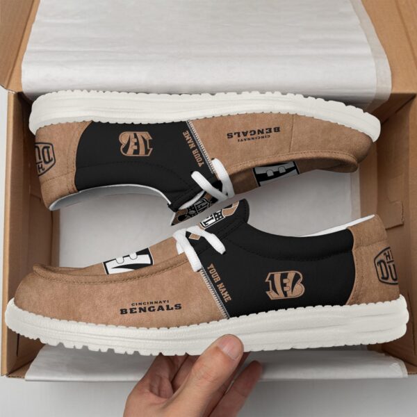 Tubopro Cincinnati Bengals Personalized Hey Dude Shoes For Men And Women - Image 2