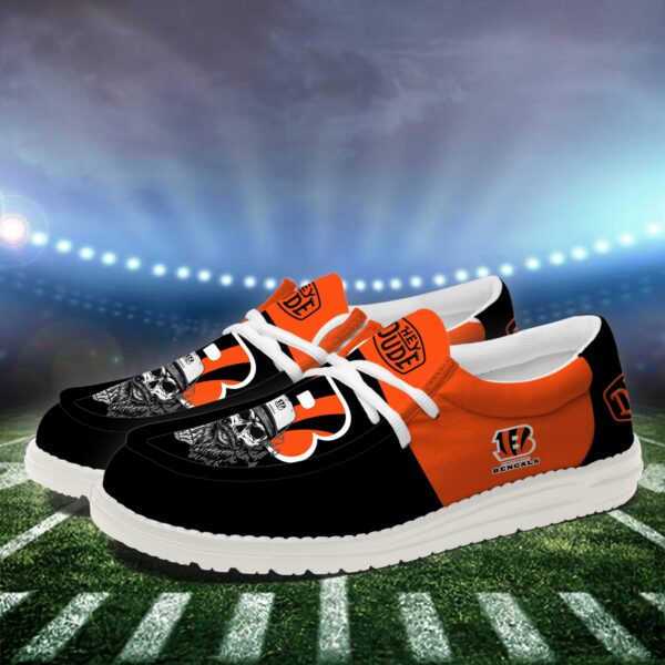 Tubopro Cincinnati Bengals Personalized Hey Dude Shoes For Men And Women - Image 2