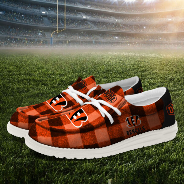 Tubopro Cincinnati Bengals Personalized Hey Dude Shoes For Men And Women - Image 3
