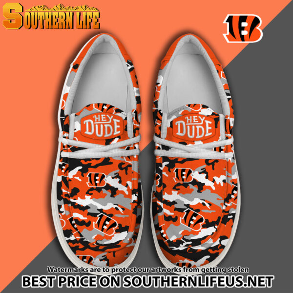 Tubopro Cincinnati Bengals Personalized Hey Dude Shoes For Men And Women