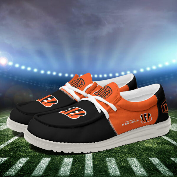 Tubopro Cincinnati Bengals Personalized Hey Dude Shoes For Men And Women - Image 4