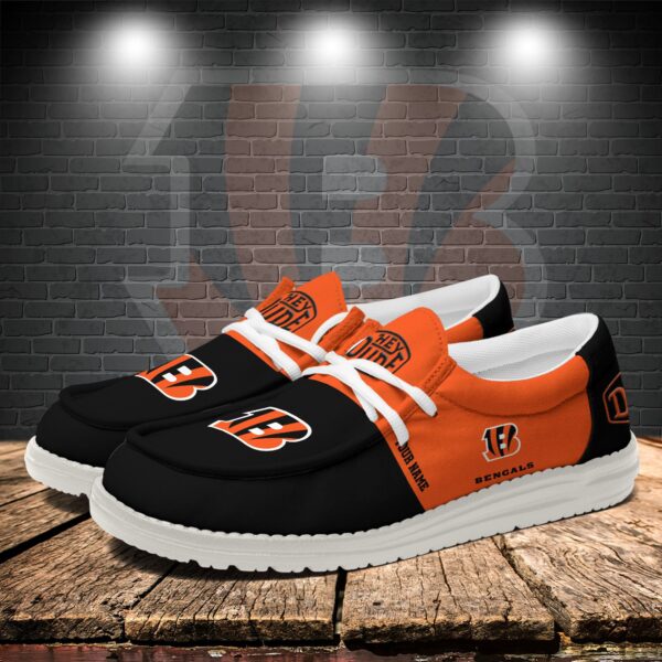 Tubopro Cincinnati Bengals Personalized Hey Dude Shoes For Men And Women - Image 3