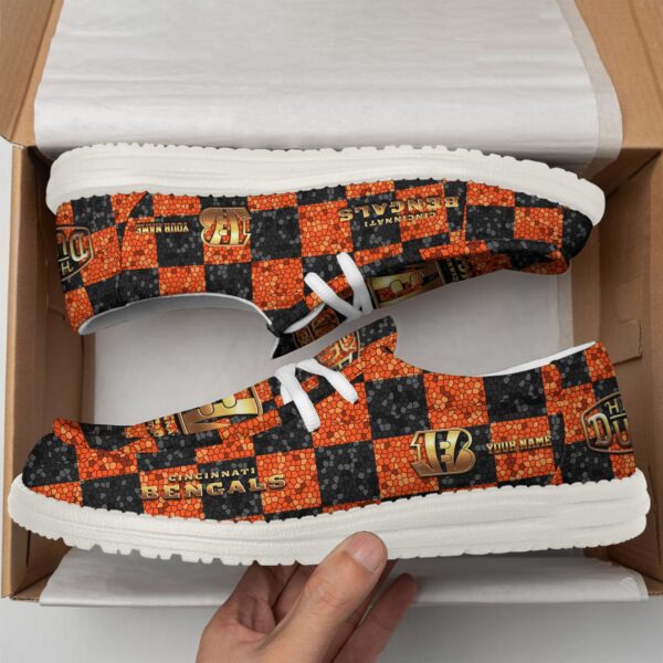Tubopro Cincinnati Bengals Personalized Hey Dude Shoes For Men And Women - Image 2